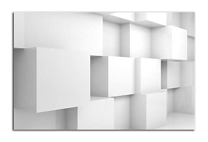 3D fototapeta Biele bloky 24891